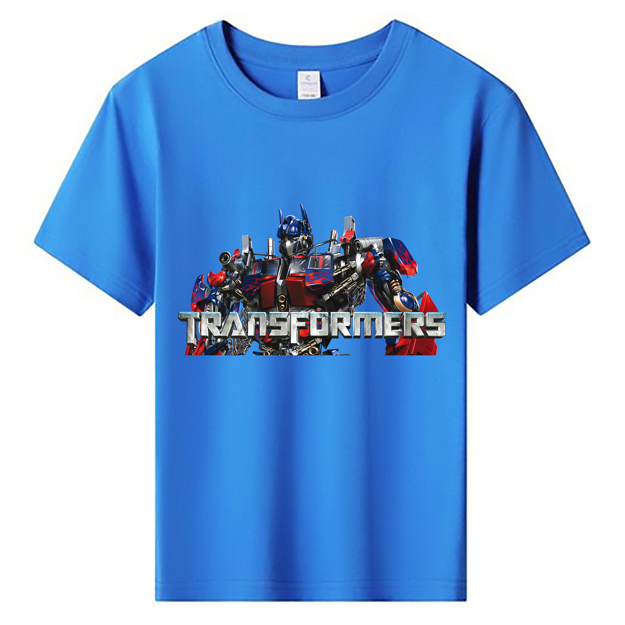 （画像用） Transformers トランスフォーマー 綿100％キッズTシャツ（フロントプリント）